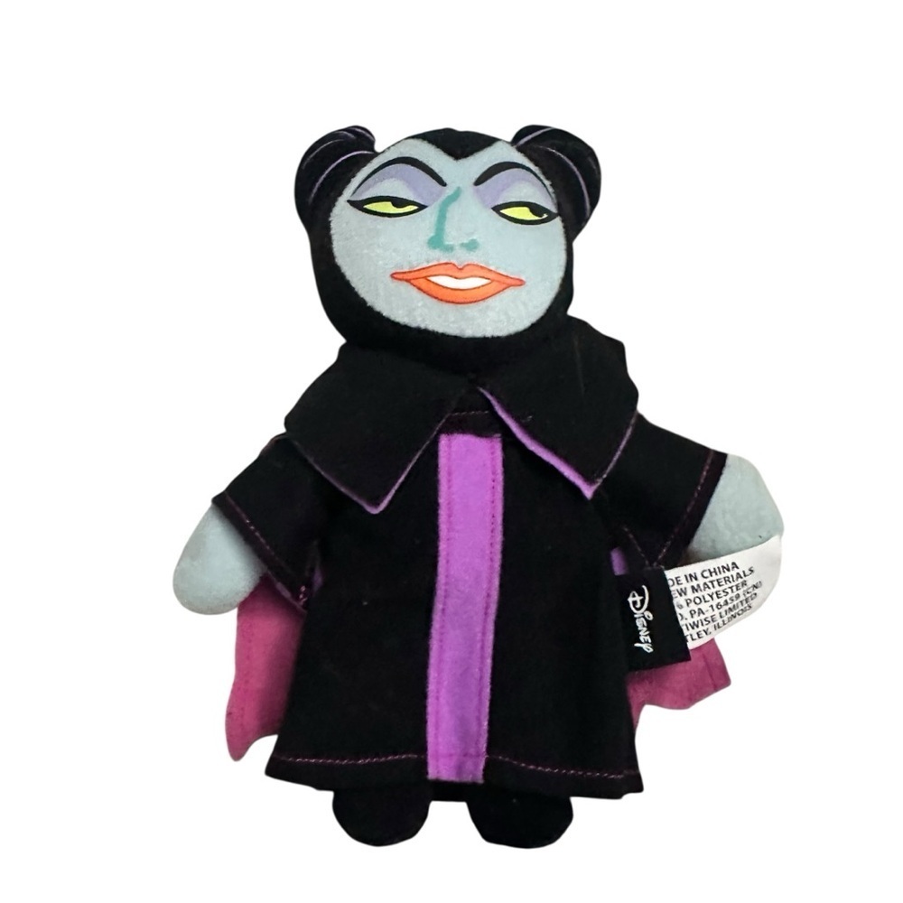 Disney Plush with Black and Purple Accents